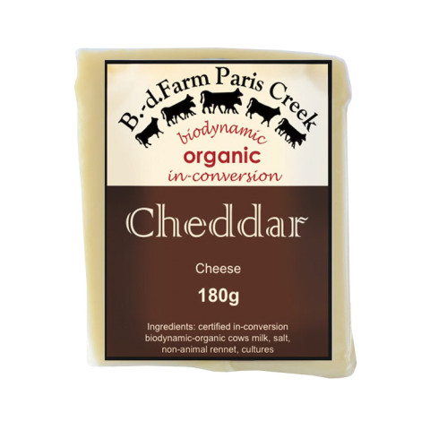 Paris Creek Organic Cheddar Cheese