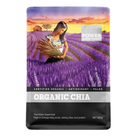 Power Super Foods Organic Chia Seeds “The Origin Series”