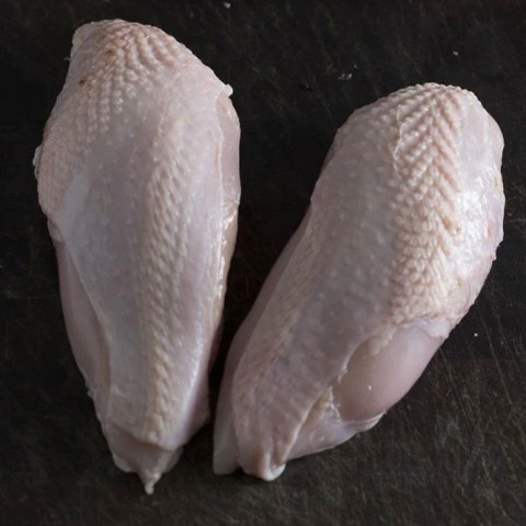 Feather and Bone Organic Chicken Breast Fillets - Skin On (Fresh)
