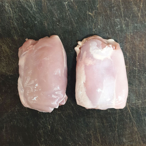 Feather and Bone Organic Chicken Thigh Fillets (Fresh)