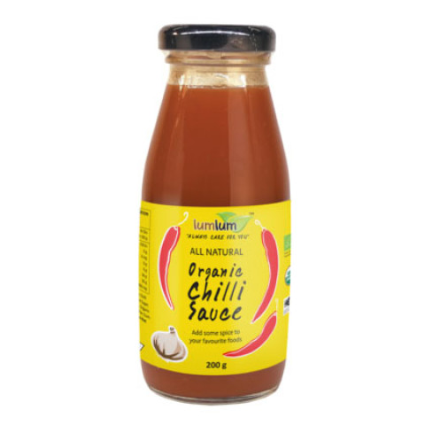 Lum Lum Organic Chilli Sauce