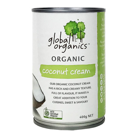 Global Organics Organic Coconut Cream