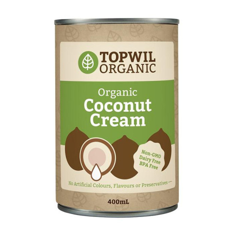 Topwil Organic Coconut Cream