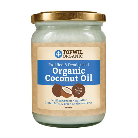 Topwil Organic Organic Coconut Oil Purified Deodorised