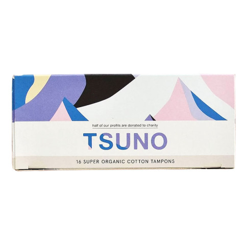 Tsuno Organic Cotton Tampons Super