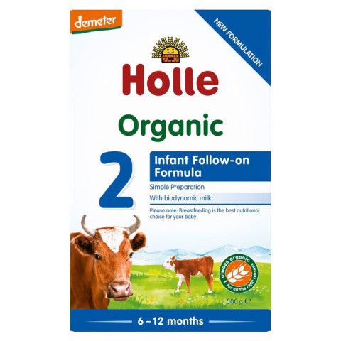 Holle Organic Cow Milk Infant Follow-On Formula 2 with DHA