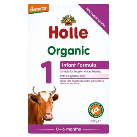 Holle Organic Cow Milk Infant Formula 1 with DHA