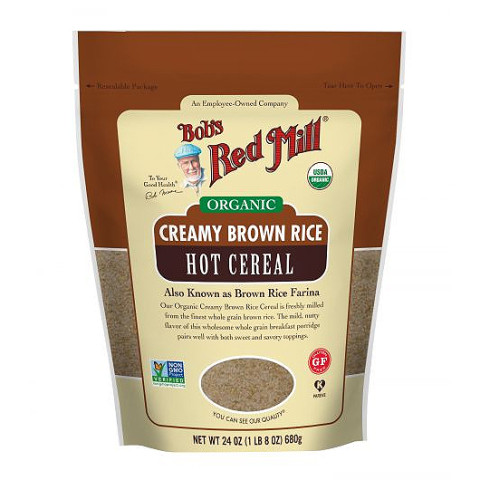 Bob’s Red Mill Organic Creamy Brown Rice Hot Cereal
