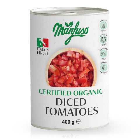Manfuso Organic Diced Tomatoes
