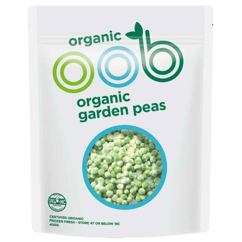 OOB Organic Frozen Garden Peas