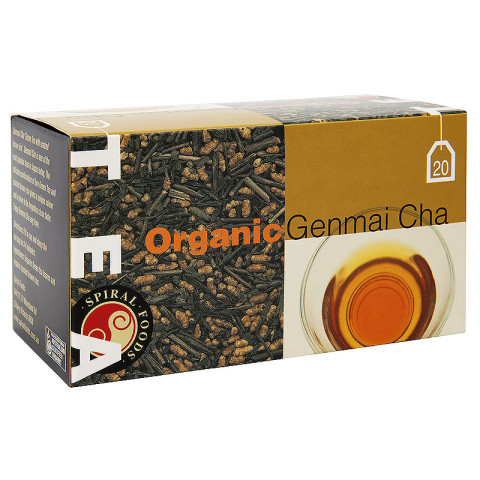 Spiral Foods Organic Genmai Cha Tea Bags