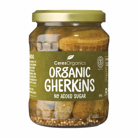 Ceres Organics Organic Gherkins Whole