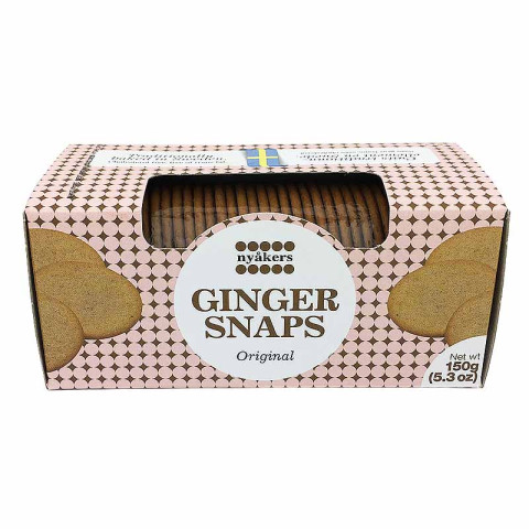 Viking Ginger Snaps Biscuits Organic