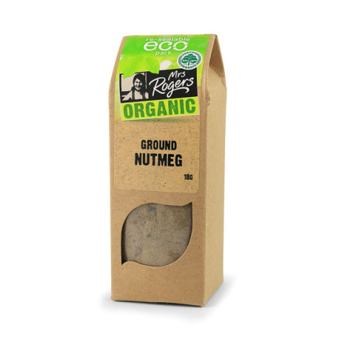 Mrs Rogers Organic Ground Nutmeg - Clearance