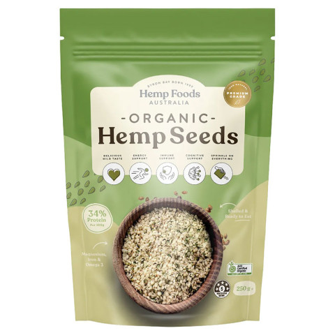Hemp Foods Australia Organic Hemp Seeds Hulled