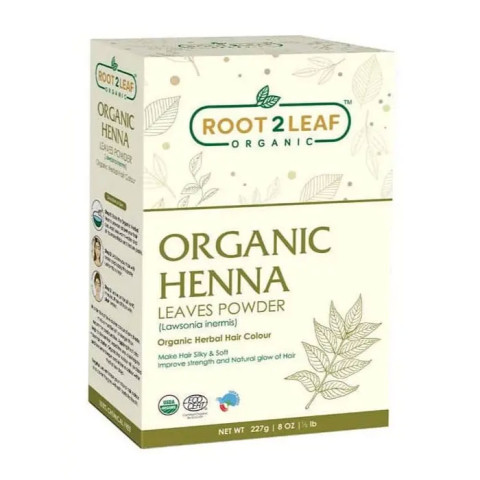 Root2Leaf Organic Henna Leaves Powder