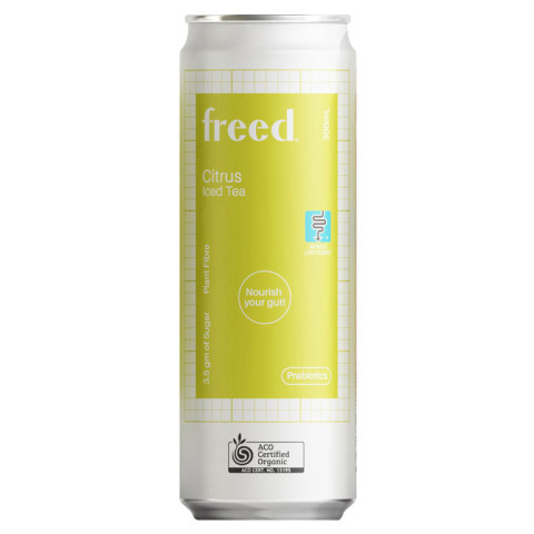 Freed Beverages Organic Iced Tea - Citrus