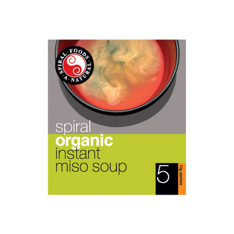 Spiral Foods Organic Instant Miso Soup