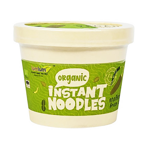 Lum Lum Organic Instant Noodle Green Curry Bulk Buy
