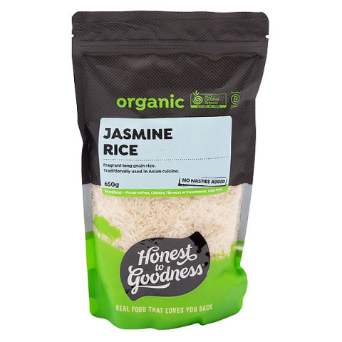 Honest to Goodness Organic Jasmine Rice