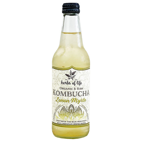 Herbs of Life Organic Kombucha Lemon Myrtle Bulk Buy