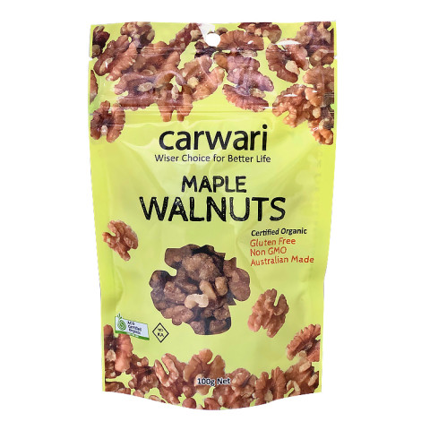 Carwari Organic Maple Walnuts