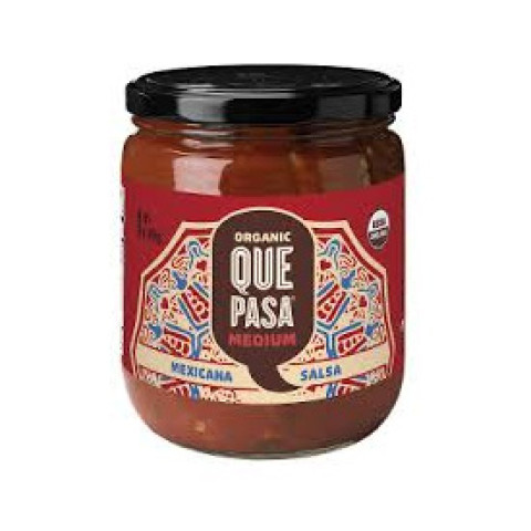 Que Pasa Organic Mexican Salsa Medium