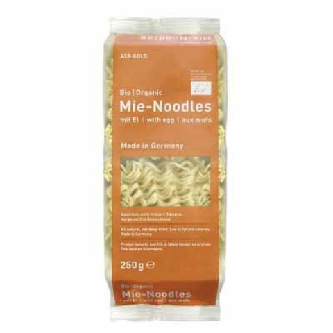 Alb-Gold Organic Mie Noodles with Egg - Clearance