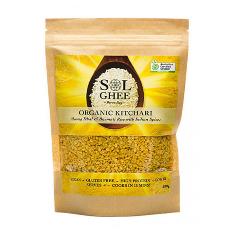 Sol Organics Organic Moong Dhal and Basmati Rice Mix