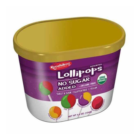 Koochikoo Organic No Sugar Lollipops