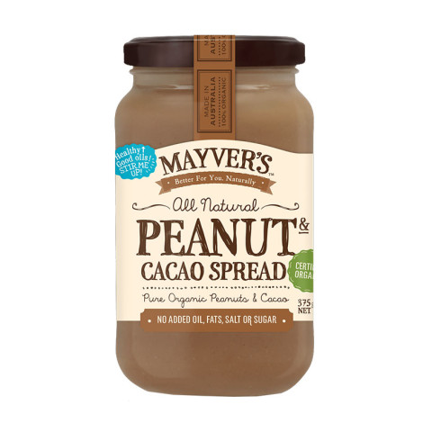 Mayvers Organic Peanut and Cacao Spread