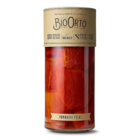 BioOrto Organic Peeled Tomato