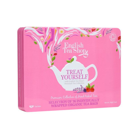 English Tea Shop Organic Premium Collection Pink Tin