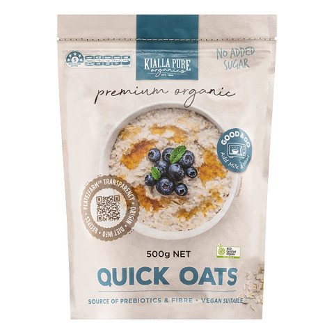 Kialla Organic Premium Quick Oats