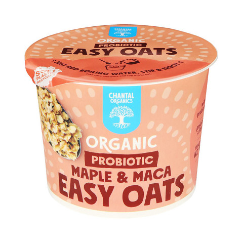 Chantal Organics Probiotic Maple and Maca Easy Oats