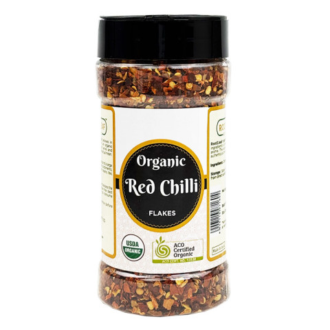 Root2Leaf Organic Red Chilli Flakes