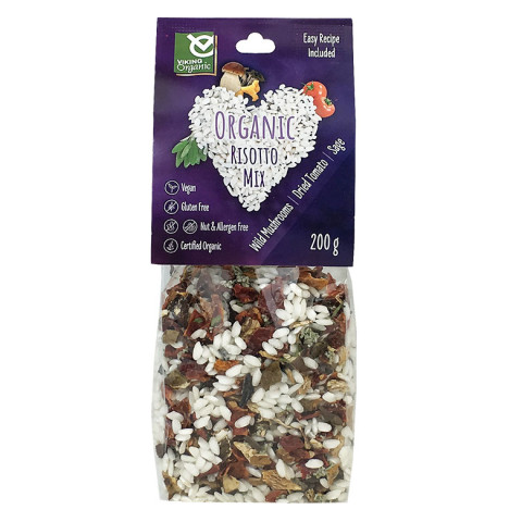 Viking  Organic Risotto Mix Wild Mushrooms Dried Tomato and Sage