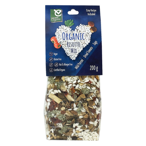 Viking  Organic Risotto Mix Wild Porcini Dried Tomato and Sage