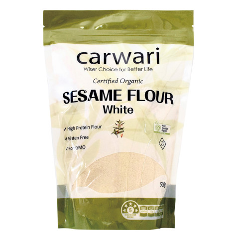 Carwari Organic White Sesame Flour