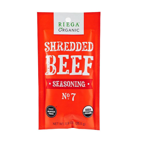 Riega Organic Shredded Beef Seasoning