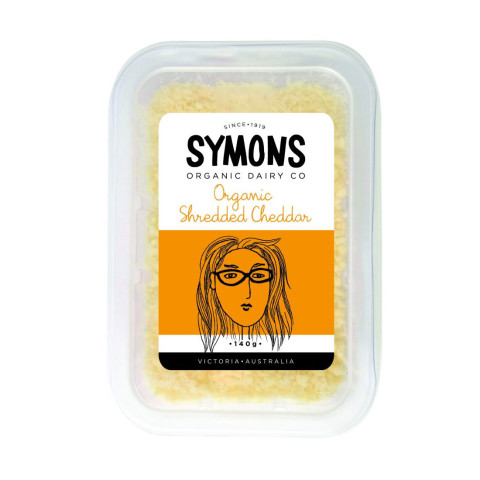 Symons Organic Shredded Cheddar