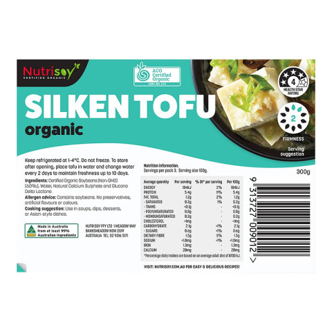 Nutrisoy Organic Silken Tofu