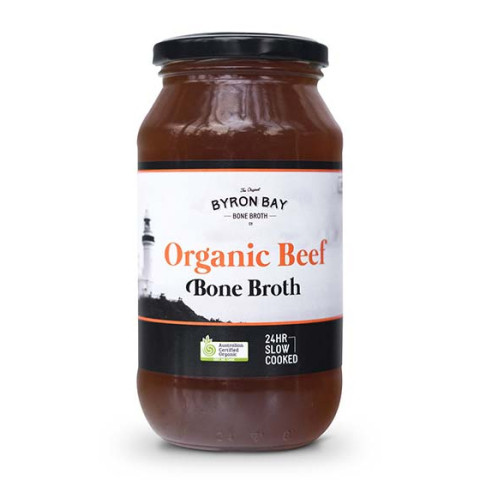 Byron Bay Bone Broth Organic Slow Cooked Beef Bone Broth