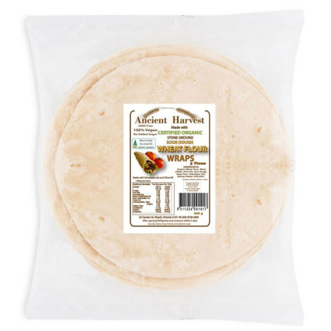 Ancient Harvest Organic Sourdough Wheat Wraps