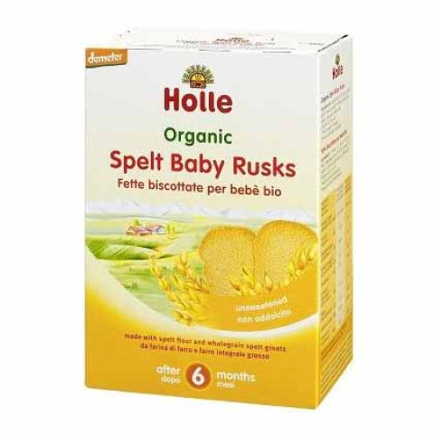 Holle Organic Spelt Baby Rusks