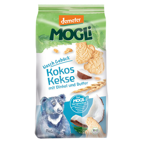 Mogli Organic Spelt Biscuits Coconut