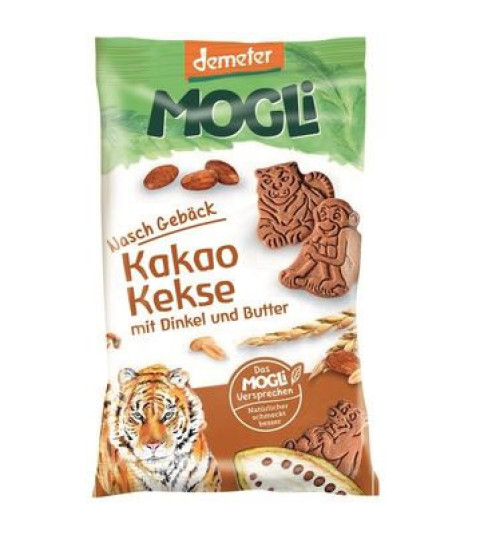 Mogli Organic Spelt Biscuits Cocoa