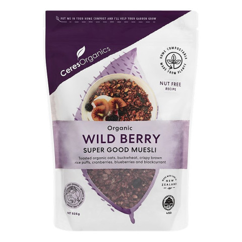 Ceres Organics Organic Super Good Muesli Wild Berry