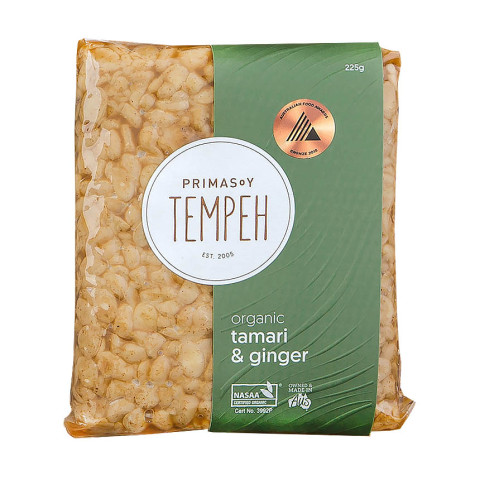 Primasoy Organic Tamari and Ginger Tempeh