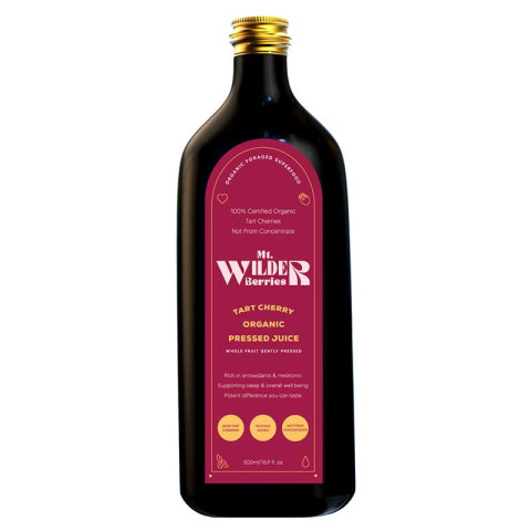 Mt Wilder Berries Organic Tart Cherry Juice